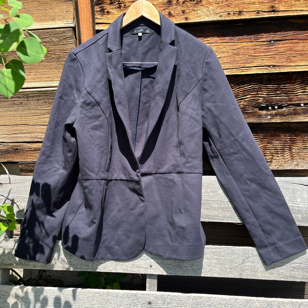 Quince Blue Blazer